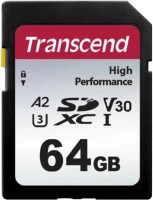 Купити карта пам'яті Transcend SDXC 330S (64Gb) за ціною від 463 грн.