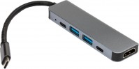 Купить кардридер / USB-хаб Vinga VCPHTC5AL: цена от 800 грн.