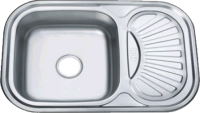 Купити кухонна мийка Zerix 75x49 0.8/180  за ціною від 1512 грн.