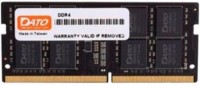 Купить оперативная память Dato DDR4 SO-DIMM 1x4Gb (DT4GG5128D26L) по цене от 517 грн.