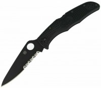 Купити ніж / мультитул Spyderco Endura 4 Black Blade C10PSB  за ціною від 5850 грн.