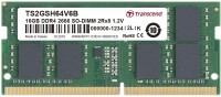 Купити оперативна пам'ять Transcend DDR4 SO-DIMM 1x16Gb (TS2GSH64V6B) за ціною від 5415 грн.