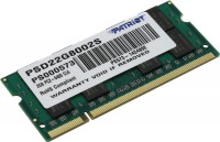 Купить оперативная память Patriot Memory DDR2 SO-DIMM 1x2Gb по цене от 450 грн.