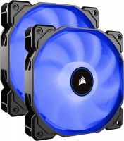 Купить система охолодження Corsair AF140 LED (2018) Blue 140mm: цена от 1773 грн.