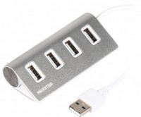 Купить кардридер / USB-хаб Maxxter HU2A-4P-01: цена от 199 грн.
