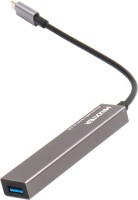 Купить картридер / USB-хаб Maxxter HU3C-4P-02: цена от 356 грн.