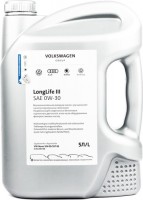 Купить моторное масло VAG Longlife III 0W-30 5L: цена от 1820 грн.