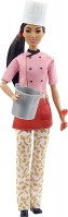 Купить кукла Barbie Pasta Chef Brunette GTW38: цена от 550 грн.