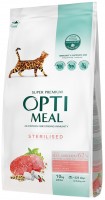Купити корм для кішок Optimeal Adult Sterilised with Beef 10 kg  за ціною від 2763 грн.