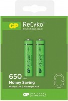 Купить акумулятор / батарейка GP Recyko 2xAAA 650 mAh: цена от 270 грн.