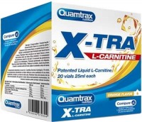 Купить спалювач жиру Quamtrax X-TRA L-Carnitine 20x25 ml: цена от 792 грн.