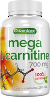 Купить спалювач жиру Quamtrax Mega L-Carnitine 700 mg 120 cap: цена от 520 грн.