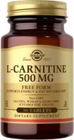 Купить спалювач жиру SOLGAR L-Carnitine 500 mg 30 tab: цена от 1668 грн.
