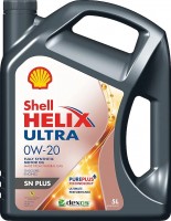 Купить моторне мастило Shell Helix Ultra SN Plus 0W-20 5L: цена от 1965 грн.