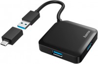 Купити кардридер / USB-хаб Hama H-200116  за ціною від 563 грн.