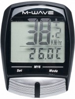 Купить велокомпьютер / спидометр M-Wave M16  по цене от 686 грн.