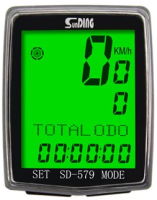 Купити велокомп'ютер / спідометр Sunding SD-579  за ціною від 745 грн.