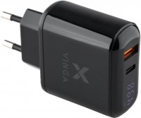 Купить зарядное устройство Vinga VWCQPACDBK  по цене от 409 грн.
