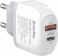Купить зарядное устройство ColorWay CW-CHS024QPD  по цене от 499 грн.