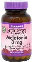 Купить аминокислоты Bluebonnet Nutrition Earth Sweet Chewables Melatonin 3 mg по цене от 300 грн.