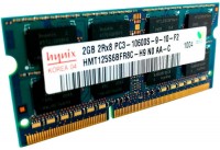 Купити оперативна пам'ять Hynix HMT SO-DIMM DDR3 1x2Gb за ціною від 362 грн.