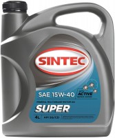 Купить моторное масло Sintec Super 15W-40 5L  по цене от 422 грн.