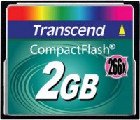 Купити карта пам'яті Transcend CompactFlash 266x (2Gb) за ціною від 402 грн.