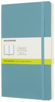 Купить блокнот Moleskine Plain Notebook Large Soft Ocean Blue  по цене от 895 грн.