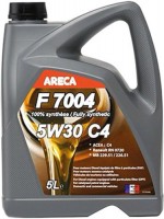 Купить моторное масло Areca F7004 5W-30 C4 5L  по цене от 1740 грн.