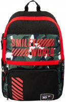 Купить школьный рюкзак (ранец) Yes T-82 Smiley World Military Boy  по цене от 876 грн.
