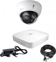 Купить комплект видеонаблюдения Dahua HDCVI-1D 2K PRO KIT  по цене от 10227 грн.