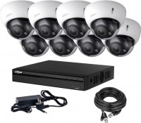Купить комплект видеонаблюдения Dahua HDCVI-8D 2K PRO KIT  по цене от 38980 грн.