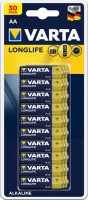 Купити акумулятор / батарейка Varta Longlife 30xAA  за ціною від 598 грн.