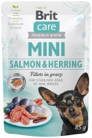 Купить корм для собак Brit Care Mini Salmon&Herring 85 g  по цене от 58 грн.