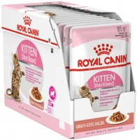 Купити корм для кішок Royal Canin Kitten Sterilised Gravy Pouch 12 pcs  за ціною від 544 грн.