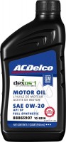 Купить моторное масло ACDelco Full Synthetic Dexos 1 0W-20 1L  по цене от 519 грн.