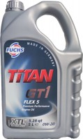 Купить моторное масло Fuchs Titan GT1 Flex 5 0W-20 5L: цена от 2878 грн.