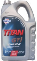 Купить моторное масло Fuchs Titan GT1 Longlife IV 0W-20 5L  по цене от 2464 грн.