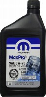 Купить моторное масло Mopar MaxPro+ 0W-20 1L  по цене от 449 грн.