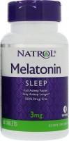 Купити амінокислоти Natrol Melatonin 3 mg (240 tab) за ціною від 800 грн.