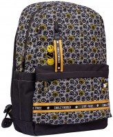 Купить школьный рюкзак (ранец) Yes TS-56 Smiley World Black&Yellow  по цене от 1750 грн.