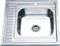 Купить кухонна мийка Zerix 60x60 0.4/160 R Z6060R-04-160E: цена от 832 грн.