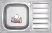 Купить кухонна мийка Zerix 80x50 0.4/160 L Z8050L-04-160E: цена от 900 грн.