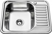 Купити кухонна мийка Zerix 58x48 0.8/180 Z5848-08-180E  за ціною від 1260 грн.