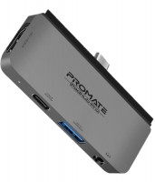 Купить картридер / USB-хаб Promate PadHub-Pro  по цене от 799 грн.