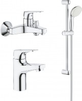 Купить набор смесителей Grohe BauFlow 121624S: цена от 7068 грн.