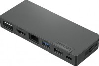 Купити кардридер / USB-хаб Lenovo USB-C Travel Hub 4X90S92381  за ціною від 3995 грн.