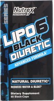 Купить сжигатель жира Nutrex Lipo-6 Black Diuretic 80 cap: цена от 728 грн.