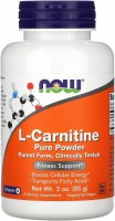 Купить спалювач жиру Now L-Carnitine Pure Powder 85 g: цена от 1084 грн.