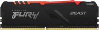 Купити оперативна пам'ять Kingston Fury Beast RGB DDR4 1x8Gb (KF432C16BBA/8) за ціною від 965 грн.